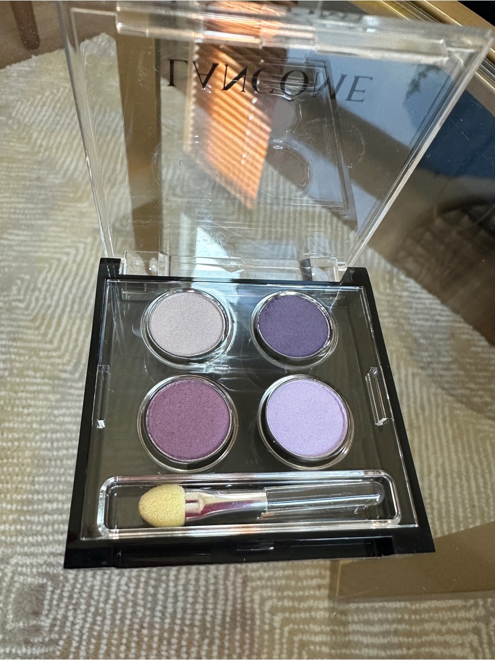 New Lancôme color focus quad pallet 4passion of shades of purple